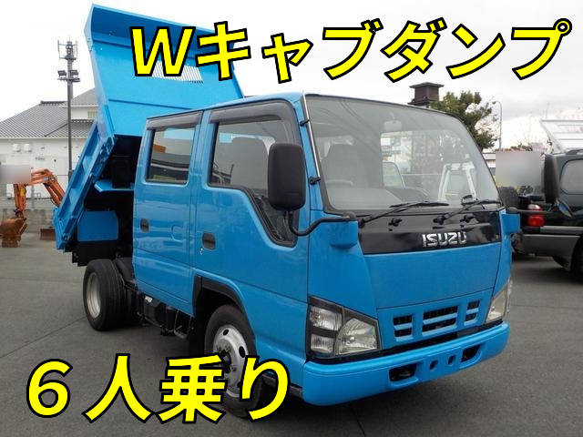 ISUZU Elf Double Cab Dump PB-NKR81AD 2006 105,000km