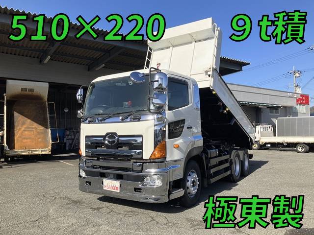 HINO Profia Dump QKG-FS1EKDA 2017 204,122km