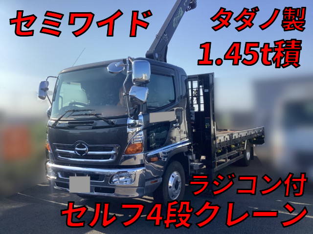 HINO Ranger Self Loader (With 4 Steps Of Cranes) TKG-FD7JLAA 2015 9,809km