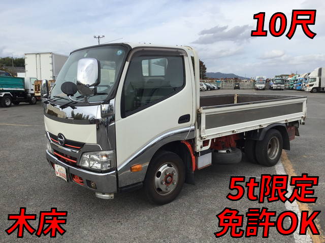 HINO Dutro Flat Body TKG-XZC605M 2015 344,313km