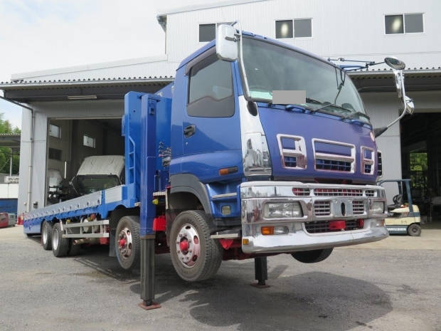 ISUZU Giga Self Loader (With 4 Steps Of Cranes) PDG-CYJ77W8 2008 645,000km