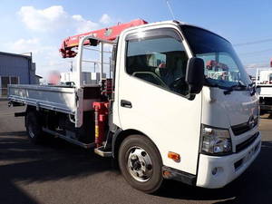 HINO Dutro Truck (With 3 Steps Of Cranes) TKG-XZU710M 2014 330,000km_1