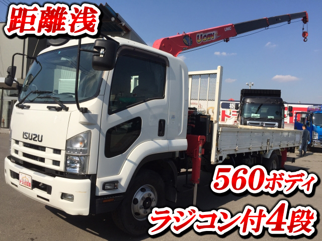 ISUZU Forward Truck (With 4 Steps Of Unic Cranes) SKG-FRR90S2 2011 62,636km