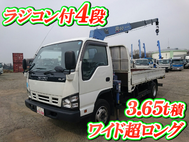 ISUZU Elf Truck (With 4 Steps Of Cranes) PA-NPR81R 2006 293,745km