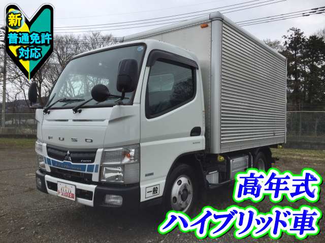 MITSUBISHI FUSO Canter Aluminum Van TQG-FEA53 2014 13,239km