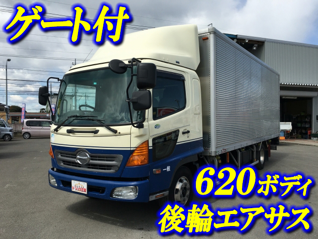 HINO Ranger Aluminum Van BKG-FD7JLYG 2008 458,655km