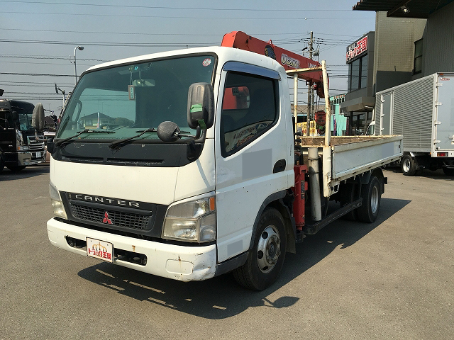 MITSUBISHI FUSO Canter Truck (With 5 Steps Of Unic Cranes) KK-FE83EEN 2003 150,007km