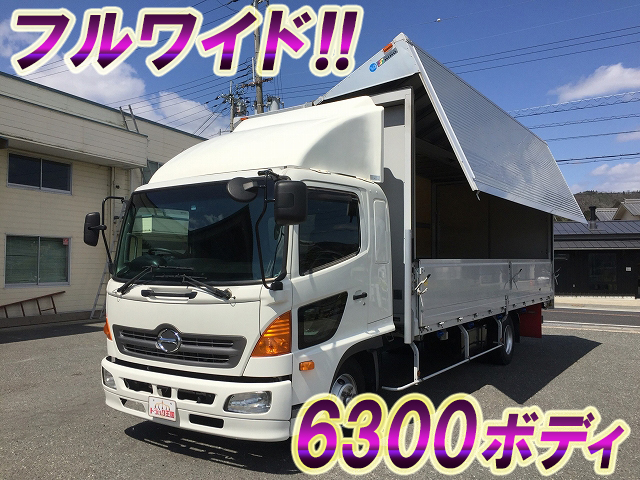 HINO Ranger Aluminum Wing BKG-FD7JLYA 2011 181,221km