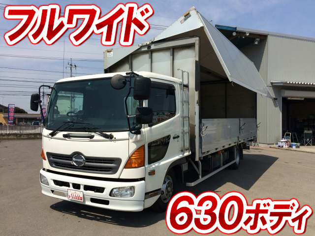 HINO Ranger Aluminum Wing PB-FD8JLFA 2005 662,164km