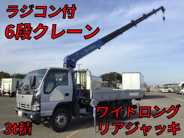 ISUZU Elf Truck (With 6 Steps Of Cranes) PA-NPR81R 2004 100,022km