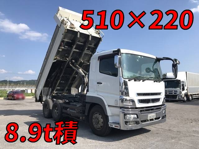 MITSUBISHI FUSO Super Great Dump QKG-FV50VX 2014 437,000km