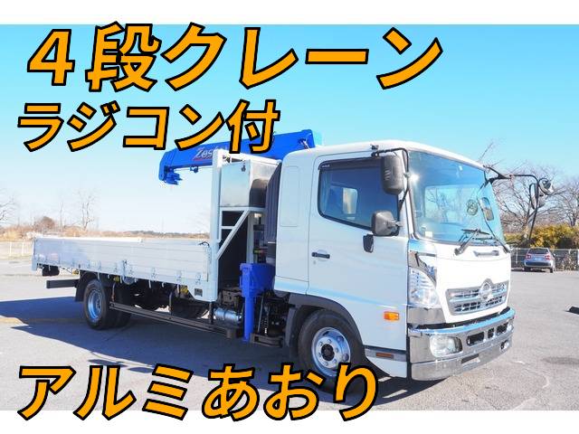 HINO Ranger Truck (With 4 Steps Of Cranes) TKG-FD7JLAA 2014 275,000km