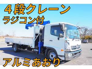 HINO Ranger Truck (With 4 Steps Of Cranes) TKG-FD7JLAA 2014 275,000km_1