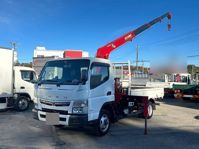 MITSUBISHI FUSO Canter Truck (With 4 Steps Of Cranes) TPG-FEB50 2018 92,668km_1