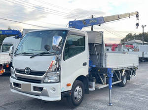 HINO Dutro Truck (With 4 Steps Of Cranes) TKG-XZU720M 2013 782,287km_1