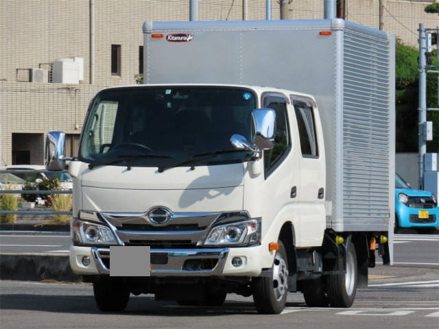 HINO Dutro Aluminum Van 2RG-XZU605M 2019 43,000km