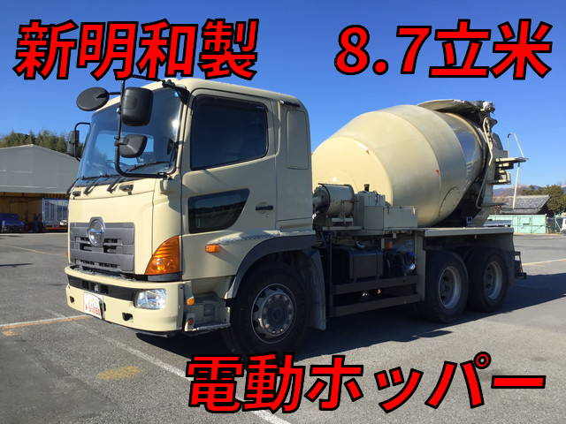 HINO Profia Mixer Truck LKG-FS1AKAA 2010 214,560km