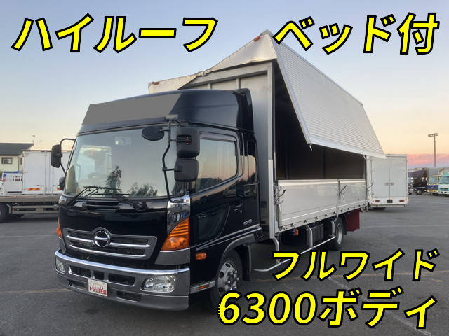 HINO Ranger Aluminum Wing TKG-FD7JLAA 2015 592,133km