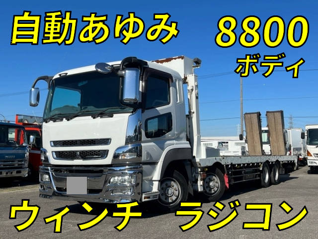 MITSUBISHI FUSO Super Great Self Loader QKG-FS50VZ 2013 699,000km_1