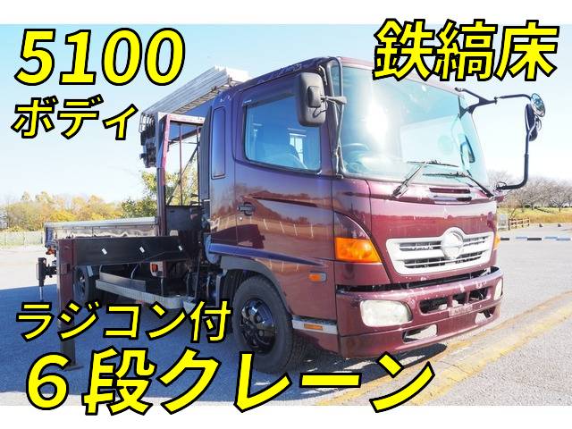HINO Ranger Truck (With 6 Steps Of Cranes) PB-FD8JKFA 2004 238,000km