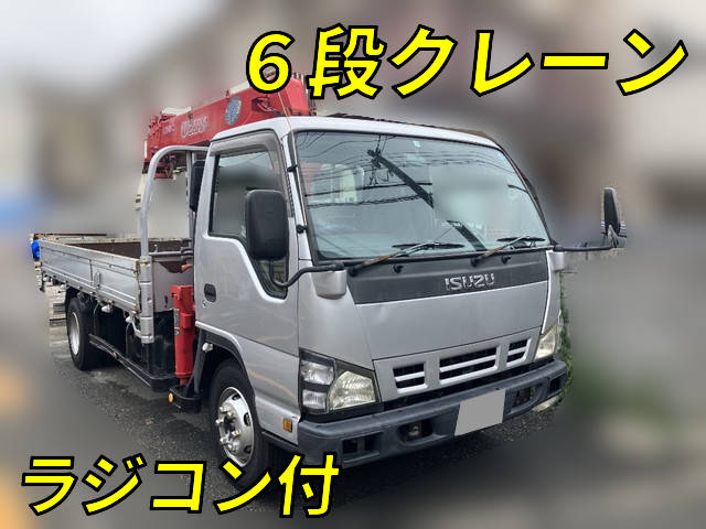 ISUZU Elf Truck (With 6 Steps Of Cranes) PA-NPR81R 2006 144,858km