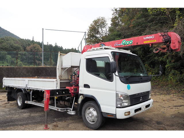 MITSUBISHI FUSO Canter Truck (With 4 Steps Of Cranes) PDG-FE83DZ 2010 506,000km_1