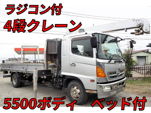 HINO Ranger Truck (With 4 Steps Of Cranes) ADG-FD7JLWA 2006 184,000km