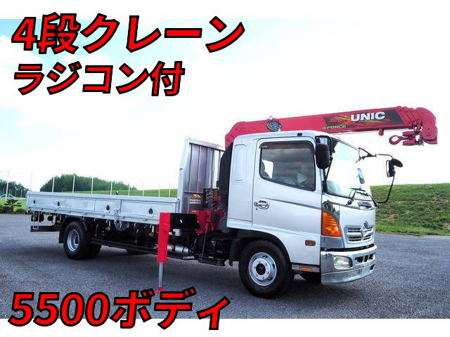 HINO Ranger Truck (With 4 Steps Of Cranes) ADG-FD7JLWA 2006 184,000km_1