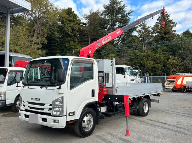 ISUZU Elf Truck (With 4 Steps Of Cranes) TPG-NPR85YN 2017 154,940km