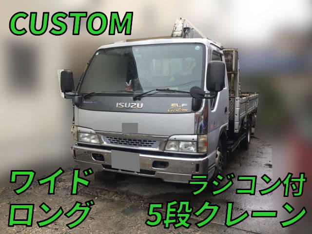 ISUZU Elf Truck (With 5 Steps Of Cranes) KR-NPR72LR 2004 151,096km_1