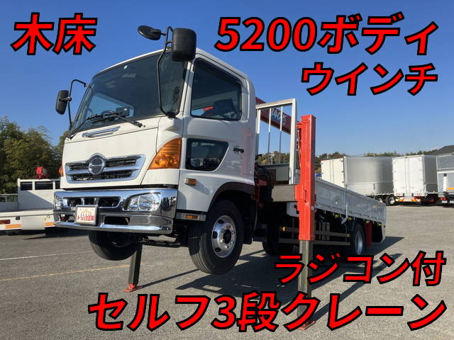 HINO Ranger Self Loader (With 3 Steps Of Cranes) ADG-FC6JKWA 2006 89,287km