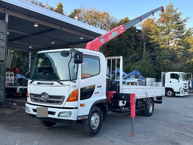 HINO Ranger Truck (With 4 Steps Of Cranes) TKG-FC9JKAP 2012 73,242km