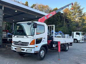 HINO Ranger Truck (With 4 Steps Of Cranes) TKG-FC9JKAP 2012 73,242km_1