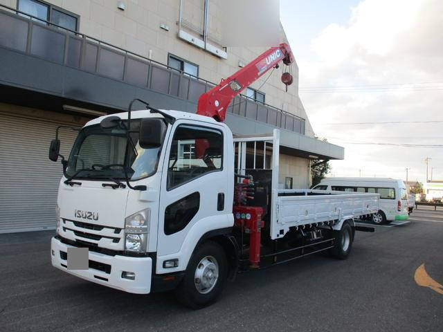 ISUZU Forward Truck (With 4 Steps Of Cranes) TKG-FRR90S1 2017 35,000km_1