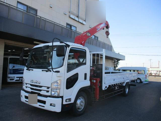 ISUZU Forward Truck (With 4 Steps Of Cranes) TKG-FRR90S1 2017 28,000km_1