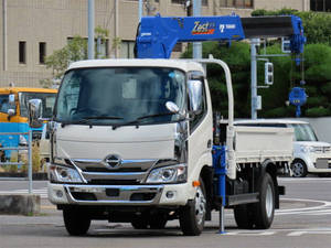 HINO Dutro Truck (With 4 Steps Of Cranes) 2RG-XZU650M 2023 1,000km_1