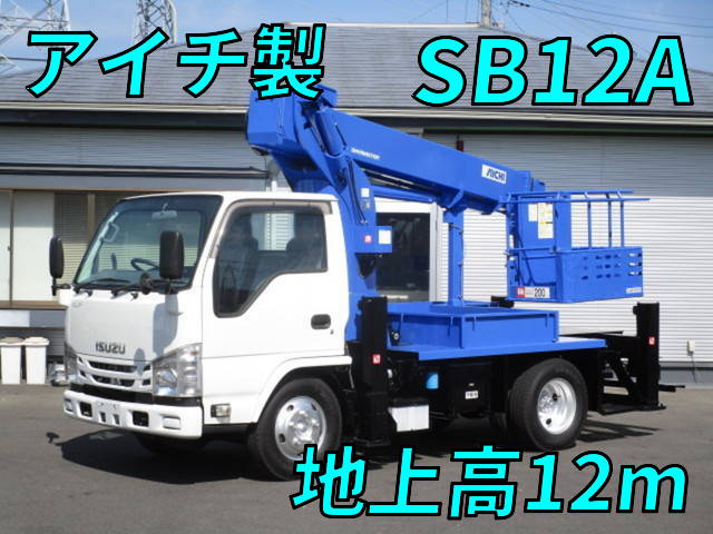 ISUZU Elf Cherry Picker TPG-NKR85N 2017 14,000km