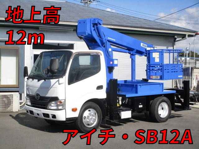 HINO Dutro Cherry Picker TKG-XZU600E 2015 14,000km