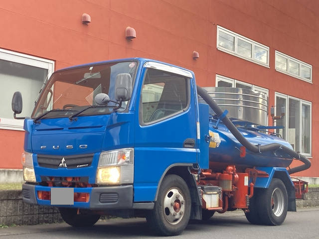 MITSUBISHI FUSO Canter Vacuum Truck TKG-FBA20 2015 80,000km