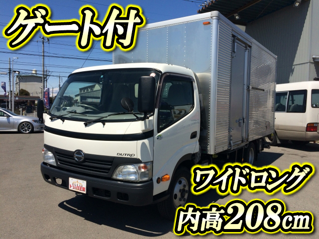 HINO Dutro Aluminum Van BDG-XZU414M 2011 163,695km