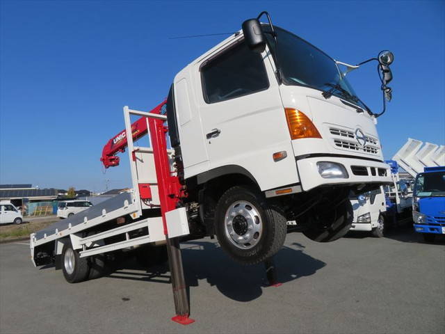 HINO Ranger Truck (With 4 Steps Of Cranes) ADG-FE7JKWA 2006 191,621km_1