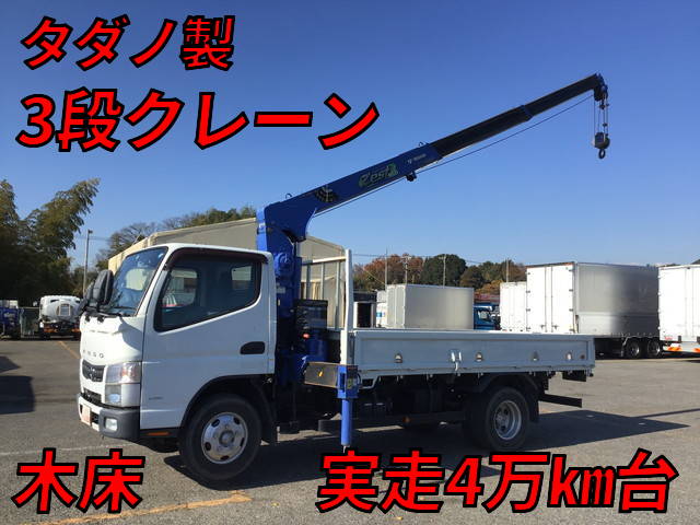 MITSUBISHI FUSO Canter Truck (With 3 Steps Of Cranes) TKG-FEA50 2015 49,385km