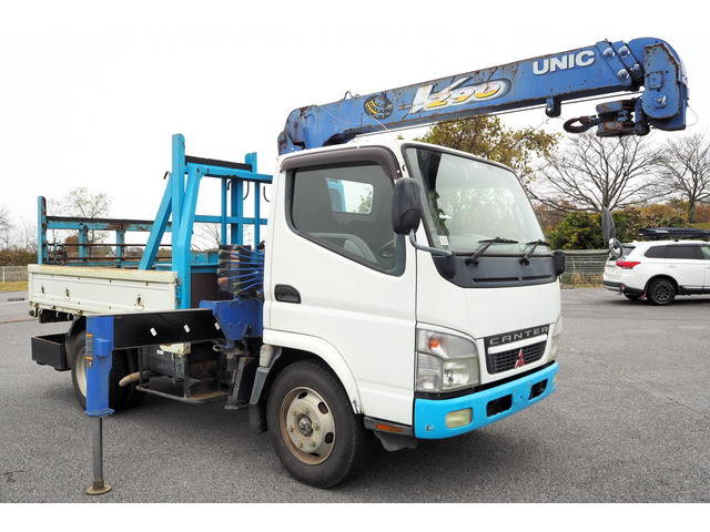 MITSUBISHI FUSO Canter Truck (With 3 Steps Of Cranes) PA-FE73DCY 2006 148,000km