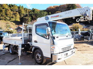 MITSUBISHI FUSO Canter Truck (With 5 Steps Of Cranes) PDG-FE82D 2007 165,000km_1