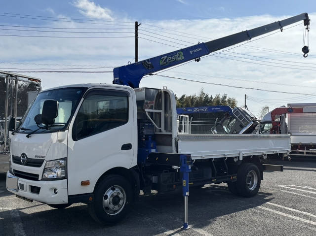 HINO Dutro Truck (With 4 Steps Of Cranes) 2KG-XZU720M 2019 101,212km