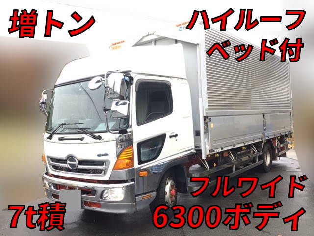 HINO Ranger Aluminum Wing QKG-FE7JLAA 2014 135,776km