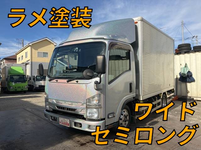 ISUZU Elf Aluminum Van TRG-NLR85AN 2015 290,446km