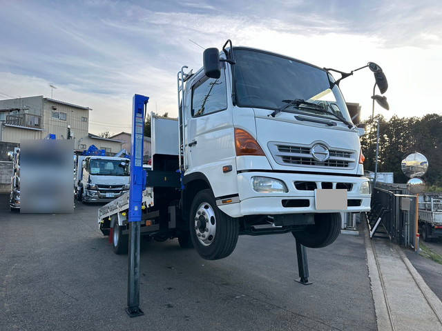 HINO Ranger Self Loader (With 4 Steps Of Cranes) ADG-FJ7JJWA 2005 323,413km