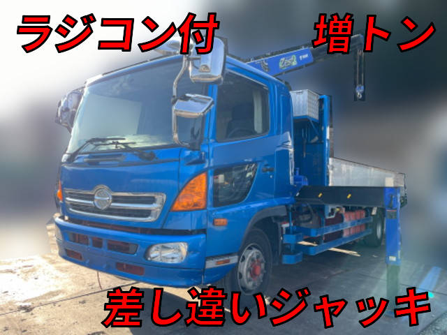 HINO Ranger Truck (With 3 Steps Of Cranes) QKG-FE7JMAA 2015 344,661km