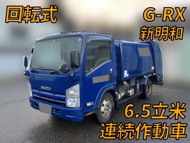 ISUZU Elf Garbage Truck PKG-NPR75N 2008 129,362km